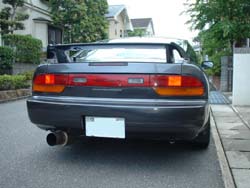 180SX Rear View