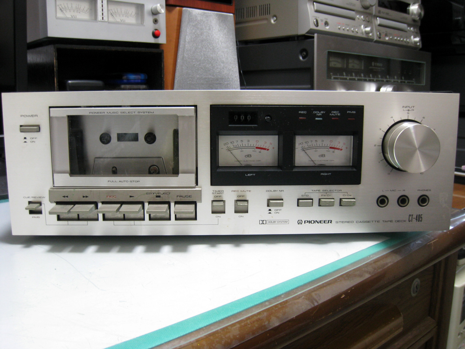 PIONEER カセットデッキ CT-405の修理