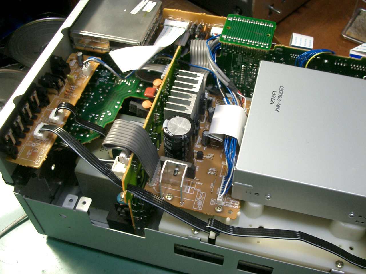 ONKYO MD/CDミニコンポ FR-7GXの修理