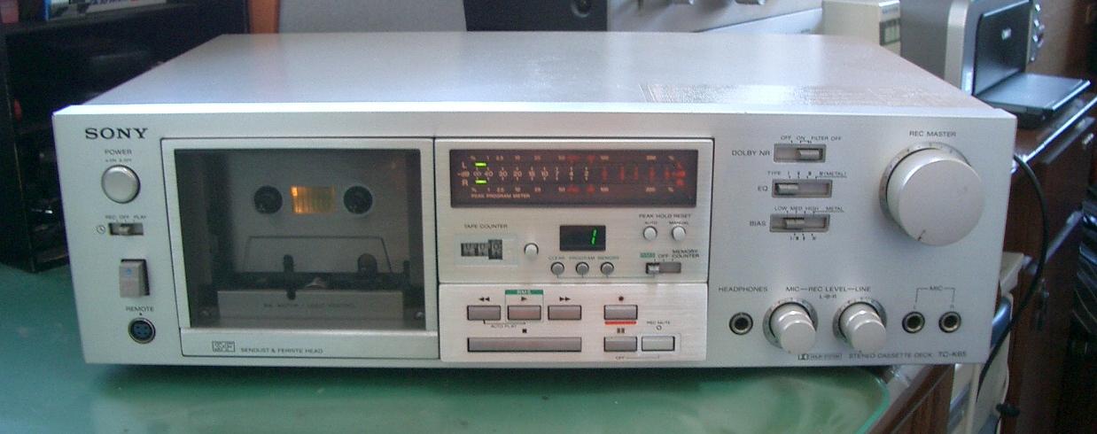 SONY カセットテープデッキ TC-K65の修理
